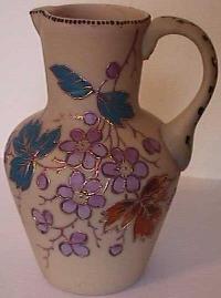 Unknown Hand Painted Pitcher