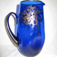 Unknown Pinch Jug w/ Unknown Silver Decoration