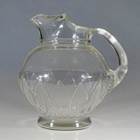 Unknown Leaf-Patterned Ball Pitcher