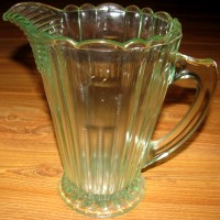 Unknown Pitcher w/ Scalloped-Rim