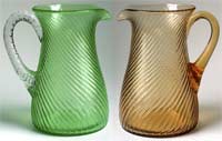 Unknown Spiral Optic Pitchers