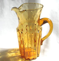 Unknown Golden Amber Pitcher