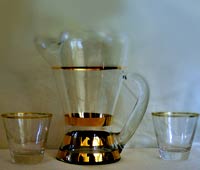 Unknown Pitcher and Tumblers