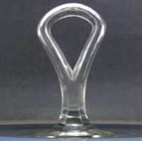 Unknown Center Handle Server w/ Blue & Gold Decoration