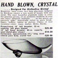 Erickson Advertisement