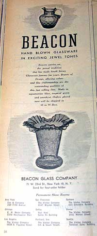 Beacon Glass Co. Ad