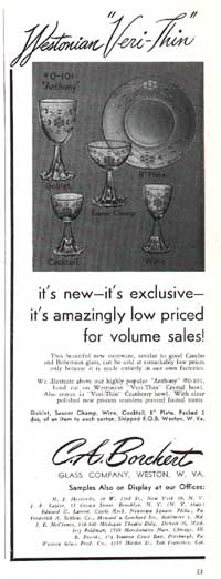 C. A. Borchert Glass Co. Ad
