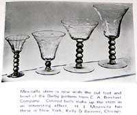 C. A. Borchert Glass Co. Mexicalla Ad
