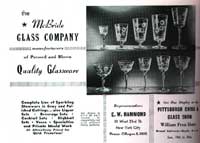 McBride Glass Company Daisy Cutting