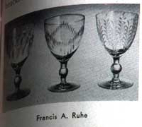 Francis A. Ruhe Stemware Article