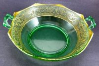 Unknown Bowl w/ Lotus # 889 Etch