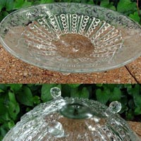 Unknown Console Bowl w/ Paden City Etch
