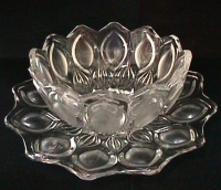 Unknown Lotus-Patterned Mayonnaise & Liner
