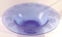 Unknown Bowl with Grape Cutting