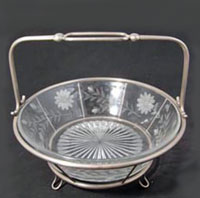 Unknown Bowl with Metal Holder