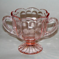 Unknown Footed Creamer & Sugar