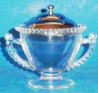 Unknown Beaded Sugar and Creamer