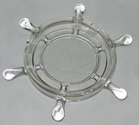 Unknown Ship's Wheel Ashtray