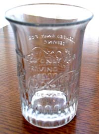Moxie Soda Promotional Glass