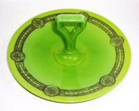 Cambridge # 168 Center Handle Server w/ # 707 Etch