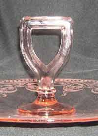 Cambridge # 173 Center Handle Server with #704 Etch