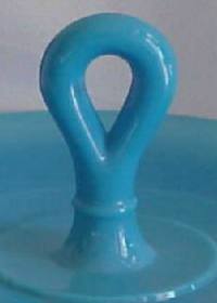 Cambridge #1917 / 361 Azurite Center Handled Server