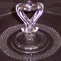 Duncan & Miller # 301 Teardrop Center Handled Server