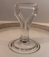 Jeannette #5180 Center Handled Server w/ Rambler Rose Border