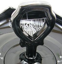 New Martinsville #  10 Octagon Center Handle Bowl