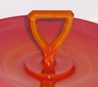 Northwood #698 Center Handled Sandwich Tray