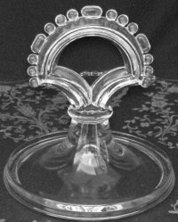 Tiffin # 5902 Center Handle Server w/ June Night Etch
