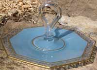 Westmoreland #1211 Octagon Center Handled Server