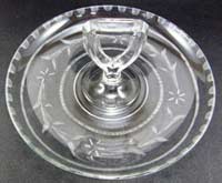 Westmoreland Center Handled Bowl with Unknown Cutting