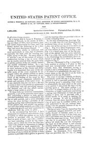 Heisey # 355 Quator Jug Patent 1084306-2