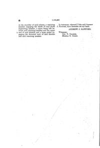 Heisey #  21 Aristocrat Electro-Portable Lamp Patent 1150391-3