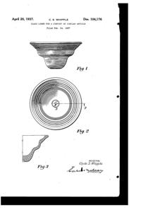 Heisey #1226 Liner Design Patent D104176-1