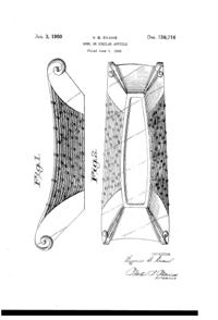 Imperial Cathay Bowl Design Patent D156716-1