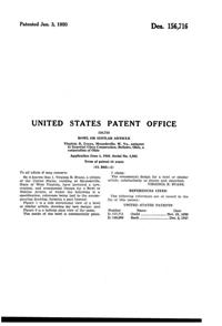 Imperial Cathay Bowl Design Patent D156716-2