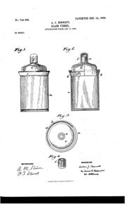 Cambridge Jar Patent  746780-1