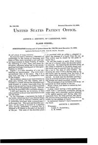 Cambridge Jar Patent  746780-2