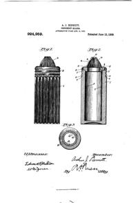 Cambridge Shaker Patent  924959-1