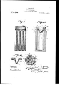 Cambridge Shaker Patent  974343-1