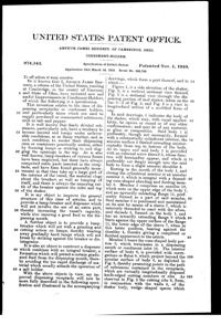 Cambridge Shaker Patent  974343-2