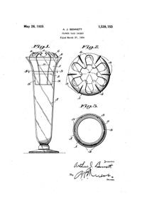 Cambridge Flower Frog Insert Patent 1539153-1