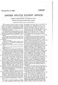 Cambridge Flower Frog Insert Patent 1606687-3