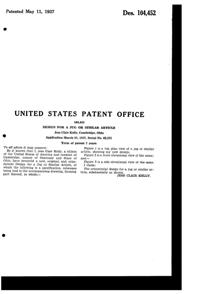 Cambridge Jug Design Patent D104452-2