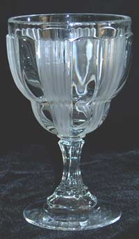 Fostoria #2510 Sunray Glacier Goblet