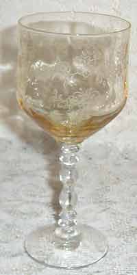Fostoria #6127 Festive Goblet