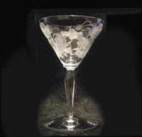 Fostoria Stemware with #269 Rogene Etch