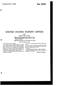 Indiana # 300 Constellation Bowl Design Patent D 98453-2